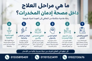 مراحل العلاج داخل مصحة إدمان المخدرات