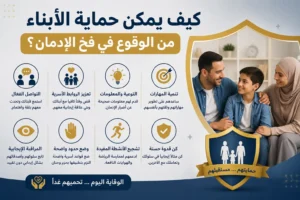 كيف يمكن حماية الأبناء من الوقوع في فخ الإدمان؟