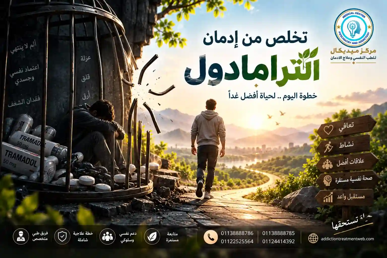 كم تستغرق مدة علاج إدمان الترامادول والعوامل المؤثرة في الشفاء