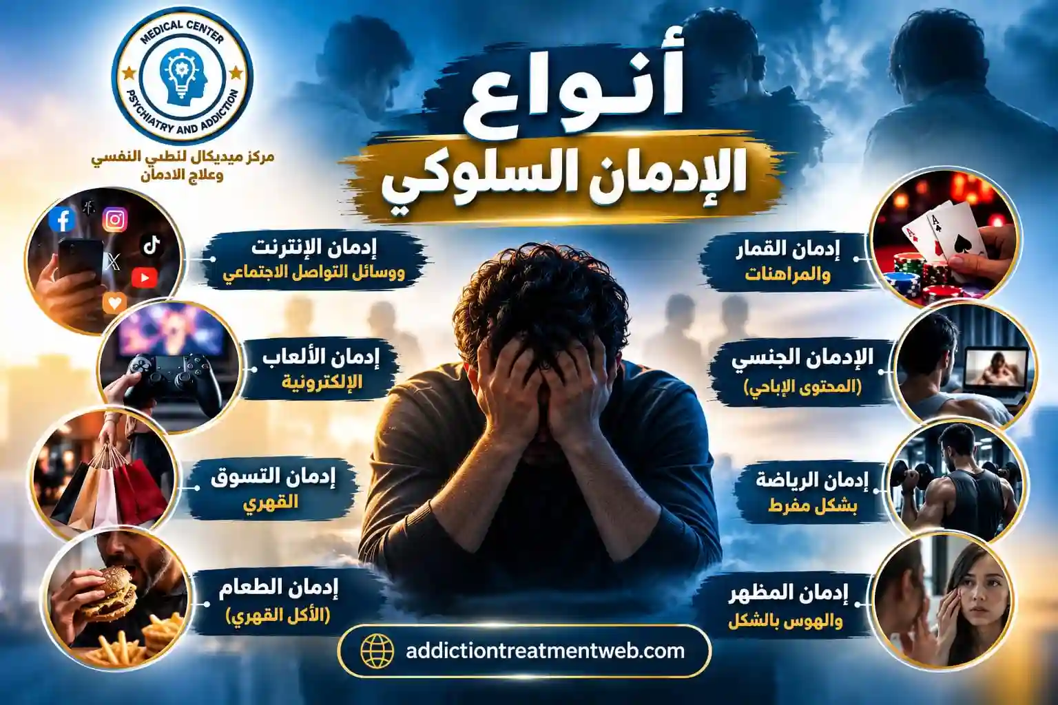 إدمان الإنترنت ووسائل التواصل الاجتماعي وكيفية التعامل معه